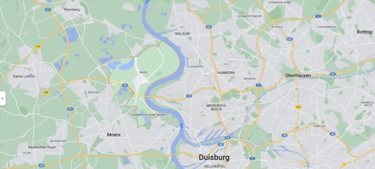 Duisburg Baerl Karte
